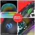2 4G Wireless Mouse 3600 DPI Wireless Mouse Ergonomic Gaming Mouse RGB Lighting Type C Rechargeable For PC Laptop Computer T90RGB 3 mode charging  black