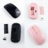 2 4G Wireless Mouse USB Receiver Ultra Slim for PC Laptop Gaming Optical Mouse black