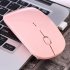 2 4G Wireless Mouse USB Receiver Ultra Slim for PC Laptop Gaming Optical Mouse black