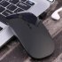 2 4G Wireless Mouse USB Receiver Ultra Slim for PC Laptop Gaming Optical Mouse black