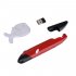 2 4G Wireless Pen Mouse Handwriting Mouse Infrared Electronic Presentation Pointer for Business Office red