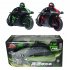 2 4GHz Mini Fashion RC Motorcycle With Cool Light High Speed RC Motorbike Model Remote Control Drift Motor Toys For Kids Birthday Gift green
