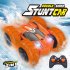 2 4GHz Mini RC Cars 360 Degree Flip Double Side Stunt Car Rechargeable Remote Control Vehicle Model Toys For Boys Girls Birthday Xmas Gifts green