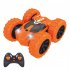 2 4GHz Mini RC Cars 360 Degree Flip Double Side Stunt Car Rechargeable Remote Control Vehicle Model Toys For Boys Girls Birthday Xmas Gifts green