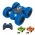 2 4GHz Mini RC Cars 360 Degree Flip Double Side Stunt Car Rechargeable Remote Control Vehicle Model Toys For Boys Girls Birthday Xmas Gifts green