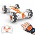 2 4GHz Mini RC Stunt Car 4WD Watch Gesture Sensor Drift Car Remote Control Climbing Car For Boys Girls Christmas Gifts Blue Watch 1 8
