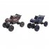 2 4GHz Remote Control Climbing Car with Light Spray 4WD Rechargeable Eletric Off road Vehicle Toys Red