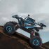 2 4GHz Remote Control Climbing Car with Light Spray 4WD Rechargeable Eletric Off road Vehicle Toys Red