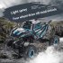 2 4GHz Remote Control Climbing Car with Light Spray 4WD Rechargeable Eletric Off road Vehicle Toys Red