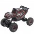 2 4GHz Remote Control Climbing Car with Light Spray 4WD Rechargeable Eletric Off road Vehicle Toys Blue