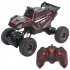 2 4GHz Remote Control Climbing Car with Light Spray 4WD Rechargeable Eletric Off road Vehicle Toys Red