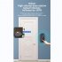 2 4GHz WiFi Doorbell Camera Wireless Smart Video Door Bell with Chime 2 Way Audio HD Night Vision Black