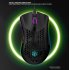 2 4GHz Wireless Mouse USB Rechargeable 1600DPI Adjustable Hollow Out Honeycomb RGB Optical Mouse Gamer Mice black