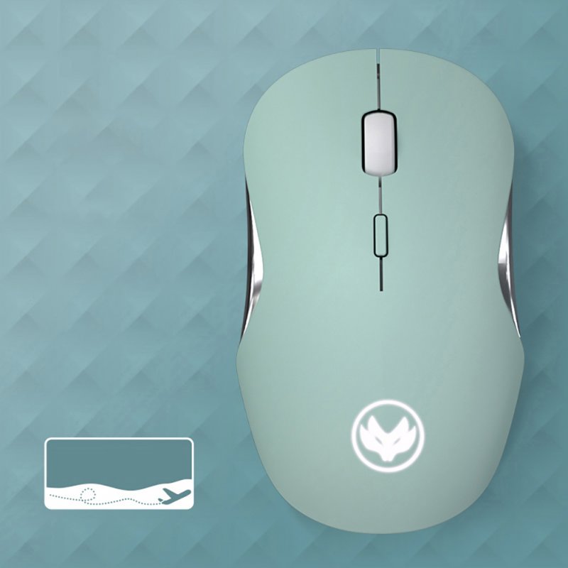 2.4GHz Wireless Mute Mouse 4 Keys 1600dpi 3 Levels Dpi Rechargeable Mouse Controller For Office Computer Notebook