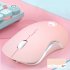 2 4GHz Wireless Mute Mouse 4 Keys 1600dpi 3 Levels Dpi Rechargeable Mouse Controller For Office Computer Notebook Mint Green