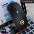 2 4GHz Wireless Optical Mouse USB Rechargeable RGB Cordless Mice For PC Laptop Frosted black Bluetooth 3 0 Bluetooth 5 0 24gHz 3 mode version