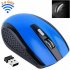 2 4GHz Wireless Optical Mouse Mice   USB Receiver for PC Laptop Computer black