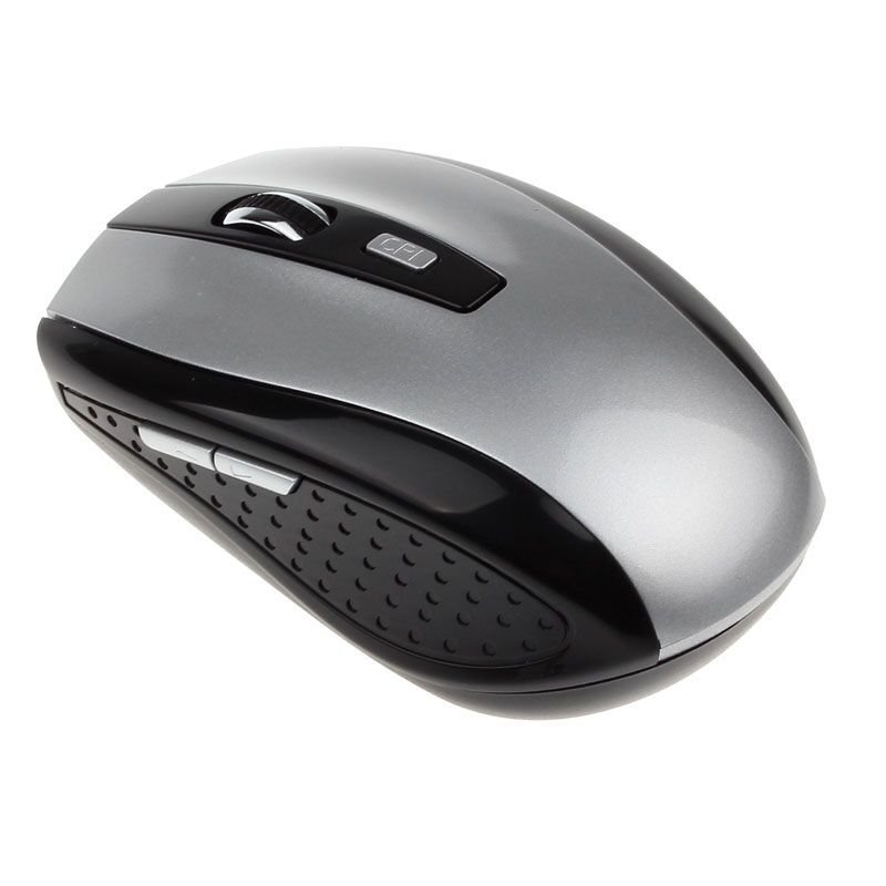 2.4GHz Wireless Optical Mouse Mice & USB Receiver for PC Laptop Computer Silver