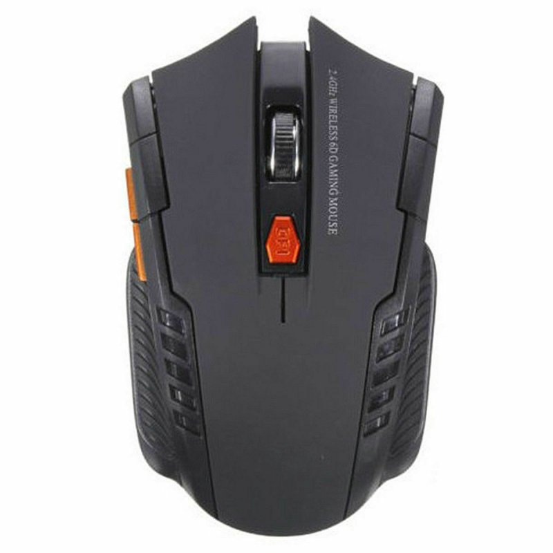 2.4Ghz Mini Wireless Optical Gaming Mouse & USB Receiver for PC Laptop black