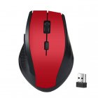 2.4Ghz Wireless Mouse 800dpi/1200dpi Adjustable Computer Pc Gaming Mouse With Usb Receiver Laptop Accessories red