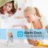 2 4Ghz wireless baby monitor with temperature sensor brings you views of your child as they sleep and lets you soothe them with lullabies if they wake