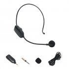 2.4g Head-mounted Wireless Microphone Plug Play Teacher Conference Speech Loudspeaker Mic System With Receiver 1 to 1