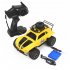 2 4g High speed Off road Remote Control Car Toy Rechargeable Classic Car Model Toy Birthday Gifts For Boys Without headlights   yellow 1 18