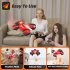 2 4g Mini Drone Headless Mode Altitude Hold One Key Take Off Landing 3D Flip RC Helicopter Model Toys Blue