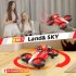 2 4g Mini Drone Headless Mode Altitude Hold One Key Take Off Landing 3D Flip RC Helicopter Model Toys Blue