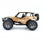 2.4g Off-road Remote Control Car 1:18 Rechargeable Big Wheel Alloy Climbing Car Model Toys Gifts For Kids KY-1888B Gold 1:18