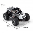 2.4g Off-road Vehicle Rc Car Charging Electric Four-wheel Drive Climbing Drifting High-speed Rc Car Toy For Boys black 1:20