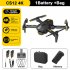 2 4g Rc Drone Rechargeable Mini Folding Quadcopter 4 Channels CS12 Hd 4k Dual Camera Remote Control Drone With Bag Grey Single Camera 1 Battery