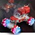 2 4g Remote Control Alloy Car Model 4wd Bubble Blowing Climbing Off road Vehicle Toys for Birthday Gifts Blue