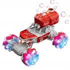 2.4g RC Alloy Car Model 4wd Bubble Blowing Climbing Off-road Vehicle Toys