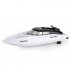 2 4g Remote  Control  Boat 2 in 1 Remote Control Boat High speed Speedboat Simulation Boat Gray blue