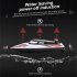 2 4g Remote Control Boat Children Long Battery Life High speed Speedboat with Light Blue