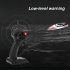2 4g Remote Control Boat Children Long Battery Life High speed Speedboat with Light Blue