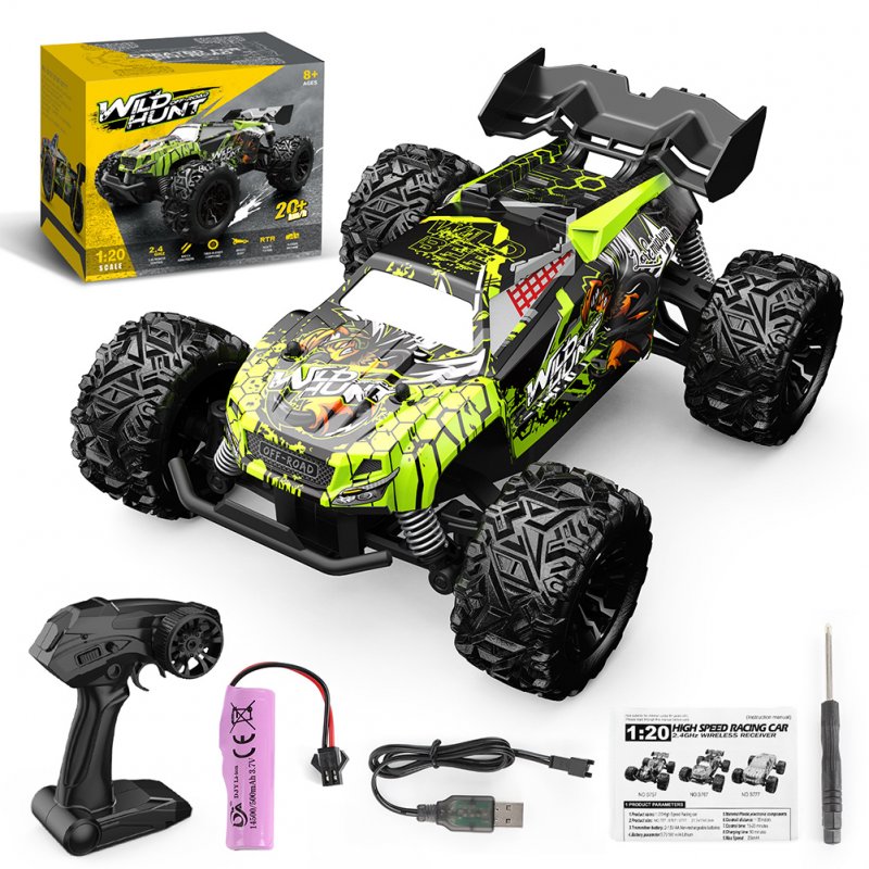 2.4g Remote Control Car 4wd Rc Drift Car 20km/h Power Motor Independent Shock Absorber Anti-crash Rc Vehicle