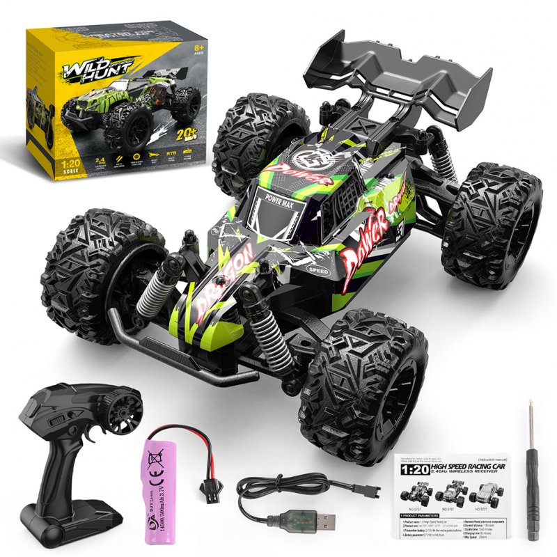 2.4g Remote Control Car 4wd Rc Drift Car 20km/h Power Motor Independent Shock Absorber Anti-crash Rc Vehicle