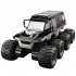 2 4g Remote Control Car 8wd Off Road Amphibious Stunt Vehicle 8 Wheel Speed Racing Truck Crawler Toys Yellow