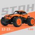 2 4g Remote Control Climbing Car 1 20 High Power Off road Vehicle High speed Racing Car For Boys Birthday Gift 33755  orange  1 18