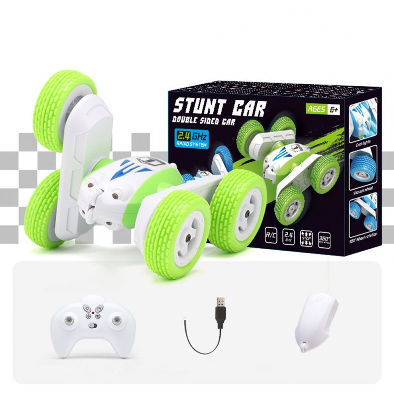2.4g RC Drift Stunt Car Arm Swing Double Sided Tumbling Racing Car Toys