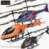 2 4g Remote Control Drone With Light Multi functional Fixed Height Electric Rc Alloy Helicopter Toy For Kids Gifts 737 black