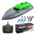 2 4g Remote Control High speed Boat Rechargeable Long Battery Life Speedboat Children Racing Rc Boat Summer Water Toys Green 3 batteries