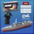 2 4g Remote Control Mini Boat Rechargeable Simulation Warship Summer Water Toys for Children Birthday Gifts 803A