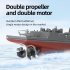 2 4g Remote Control Mini Boat Rechargeable Simulation Warship Summer Water Toys for Children Birthday Gifts 803B