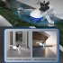 2 4g Remote Control Mini Drone Brushless HD Aerial Photography Folding Quadcopter Aircraft Toys 4k Camera Orange