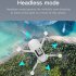 2 4g Remote Control Mini Drone Brushless HD Aerial Photography Folding Quadcopter Aircraft Toys 4k Camera Silver White