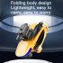 2 4g Remote Control Mini Drone Brushless HD Aerial Photography Folding Quadcopter Aircraft Toys 4k Camera Orange