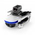 2 4g Remote Control Mini Drone Brushless HD Aerial Photography Folding Quadcopter Aircraft Toys 6k Camera Silver White